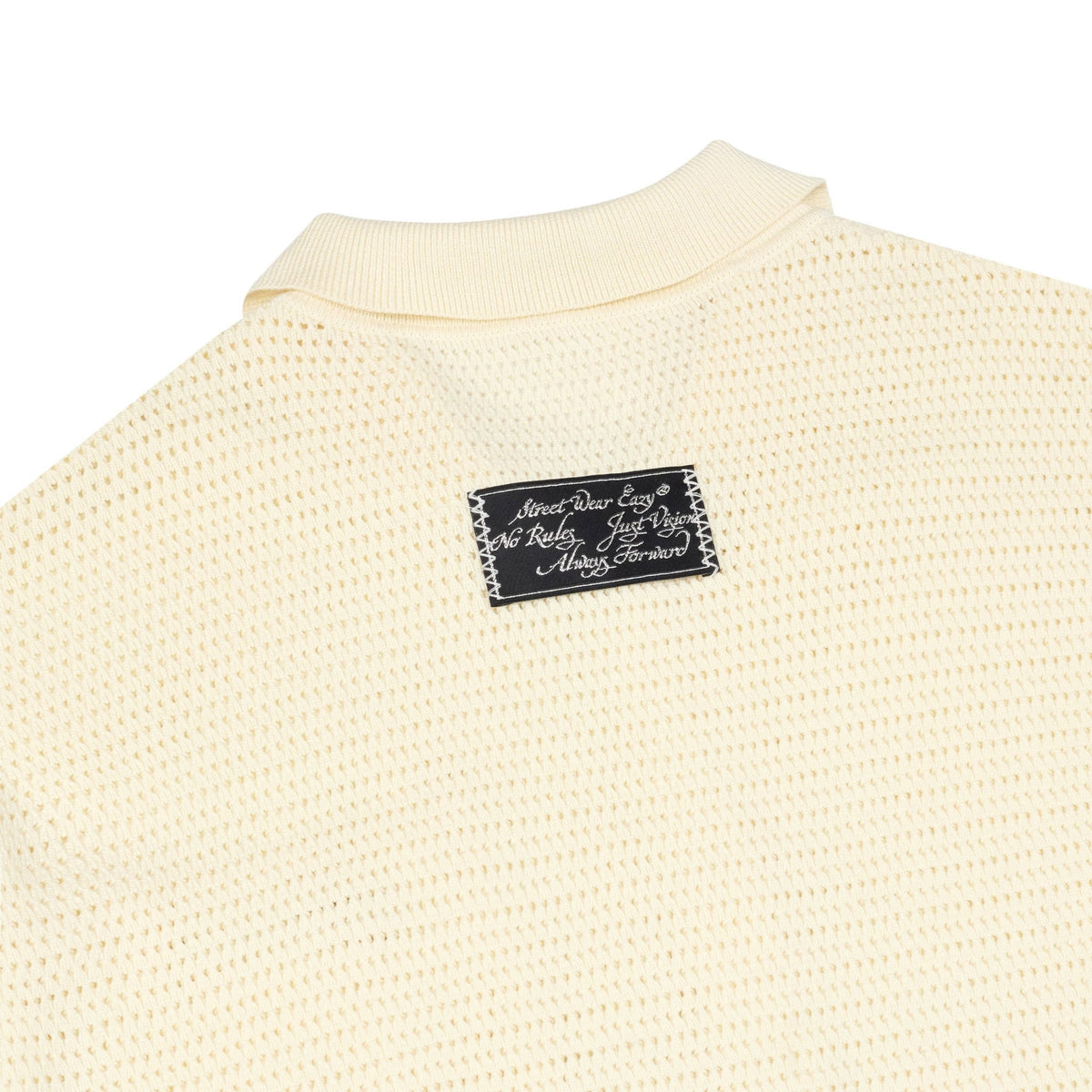 SWE CROCHET KNIT SHIRT - CREAM by SWE - image 5